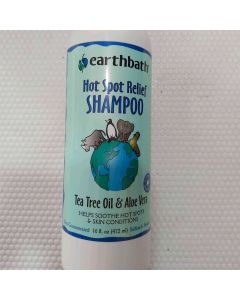Hot spot relief shampoo